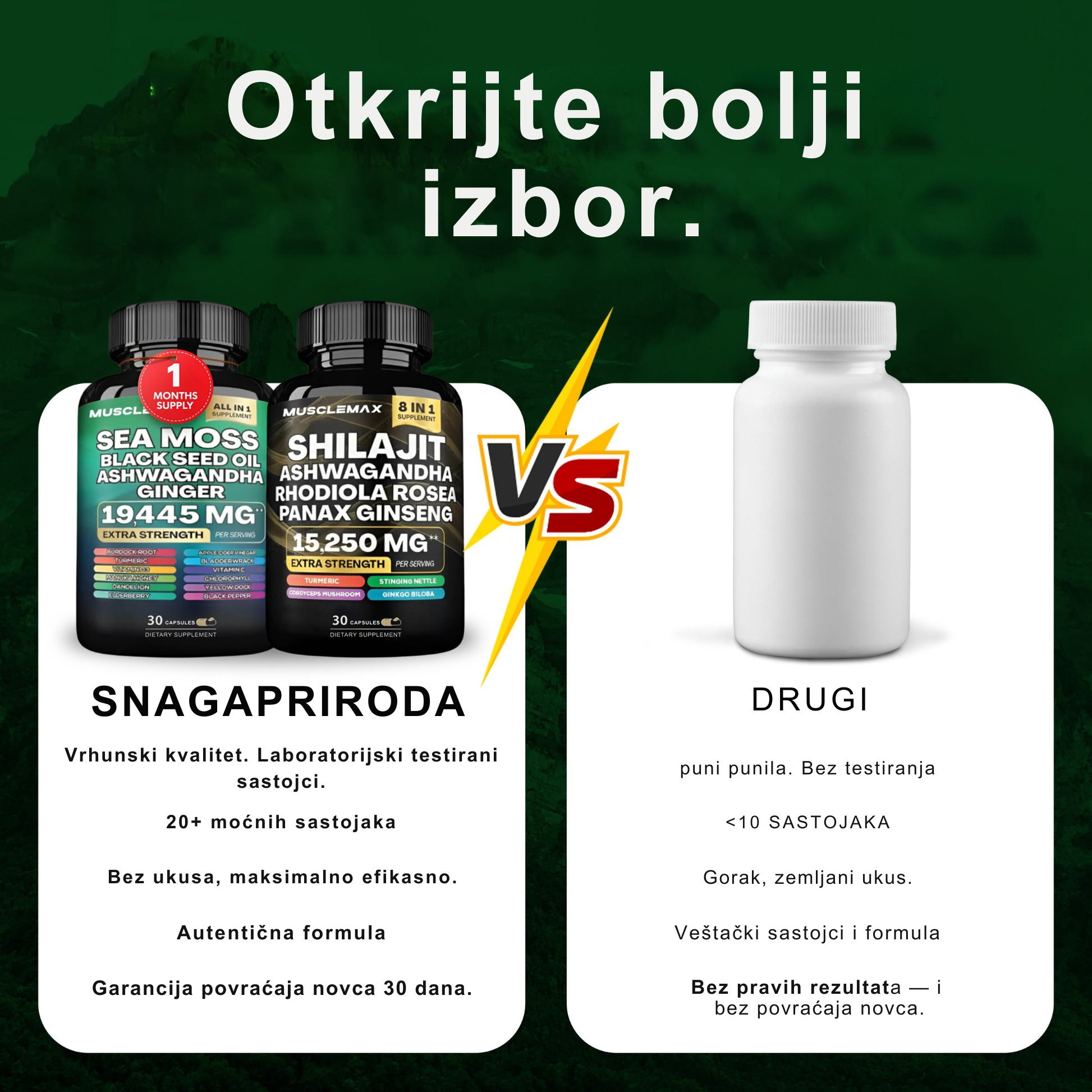 Puni Potencijal 20-u-1 Suplement