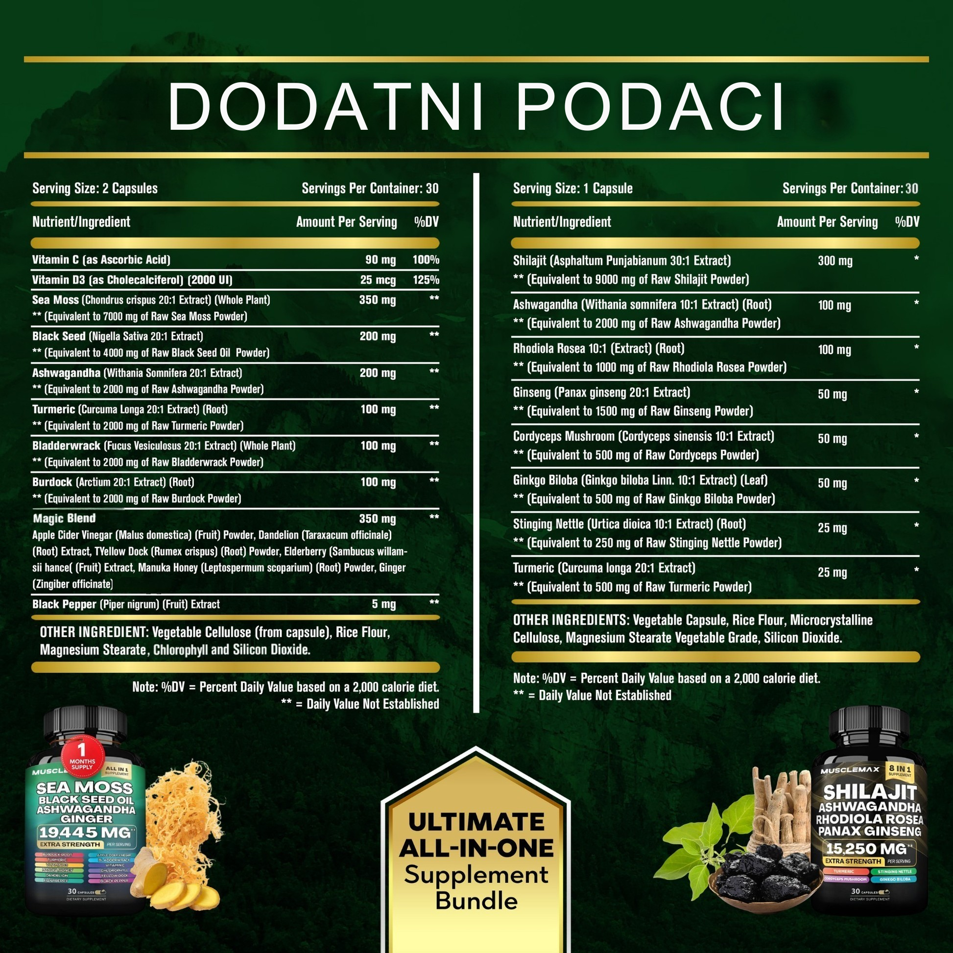 Puni Potencijal 20-u-1 Suplement