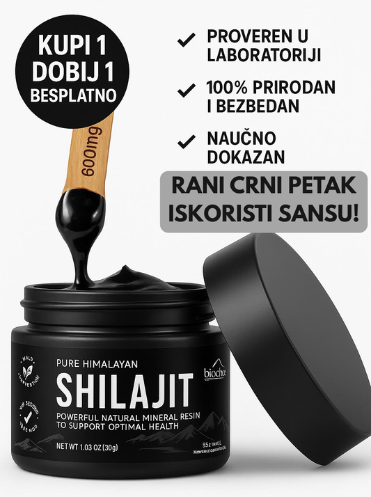 Himalajski Shilajit 30g - Poboljšajte sve aspekte svoje muškosti